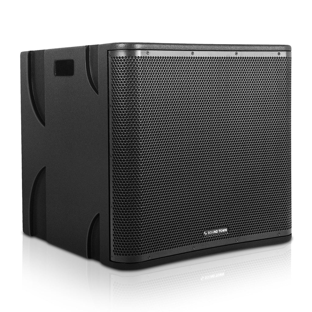 Powered Column Array Speaker System with 18" Subwoofer and Column Loudspeaker J2908