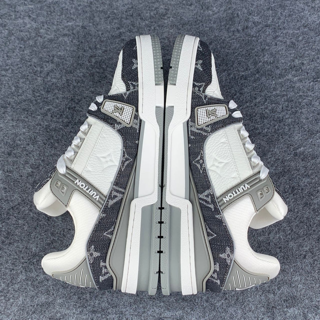 LV Trainer Monogram Denim 'Grey'