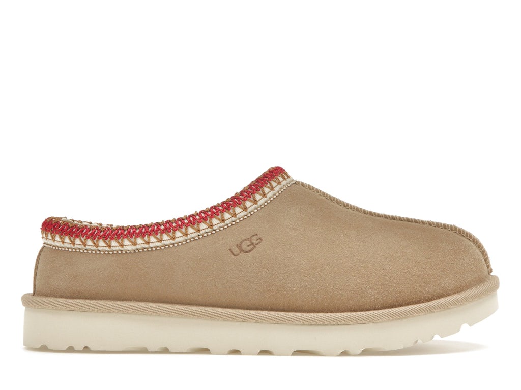 UGG Tasman Slipper - Sand/Dark Cherry (Women's)